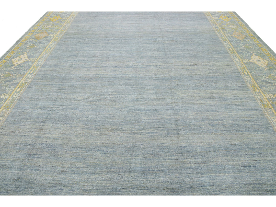 Modern Sultanabad Wool Rug 12 X 19