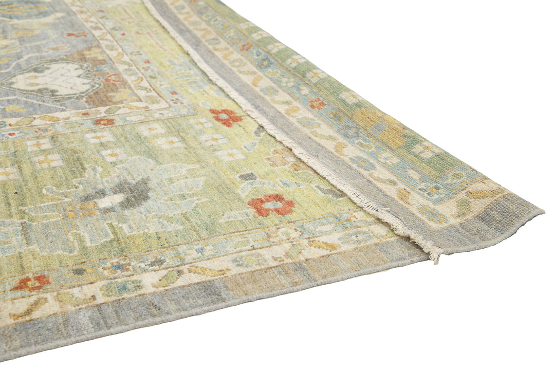Modern Sultanabad Wool Rug 16 X 22
