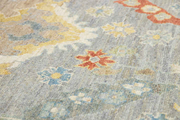 Modern Sultanabad Wool Rug 16 X 22