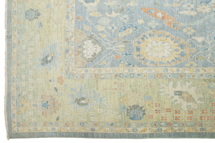 Modern Sultanabad Wool Rug 16 X 20