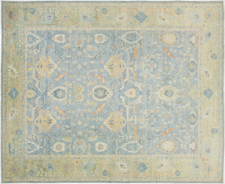 Modern Sultanabad Wool Rug 16 X 20