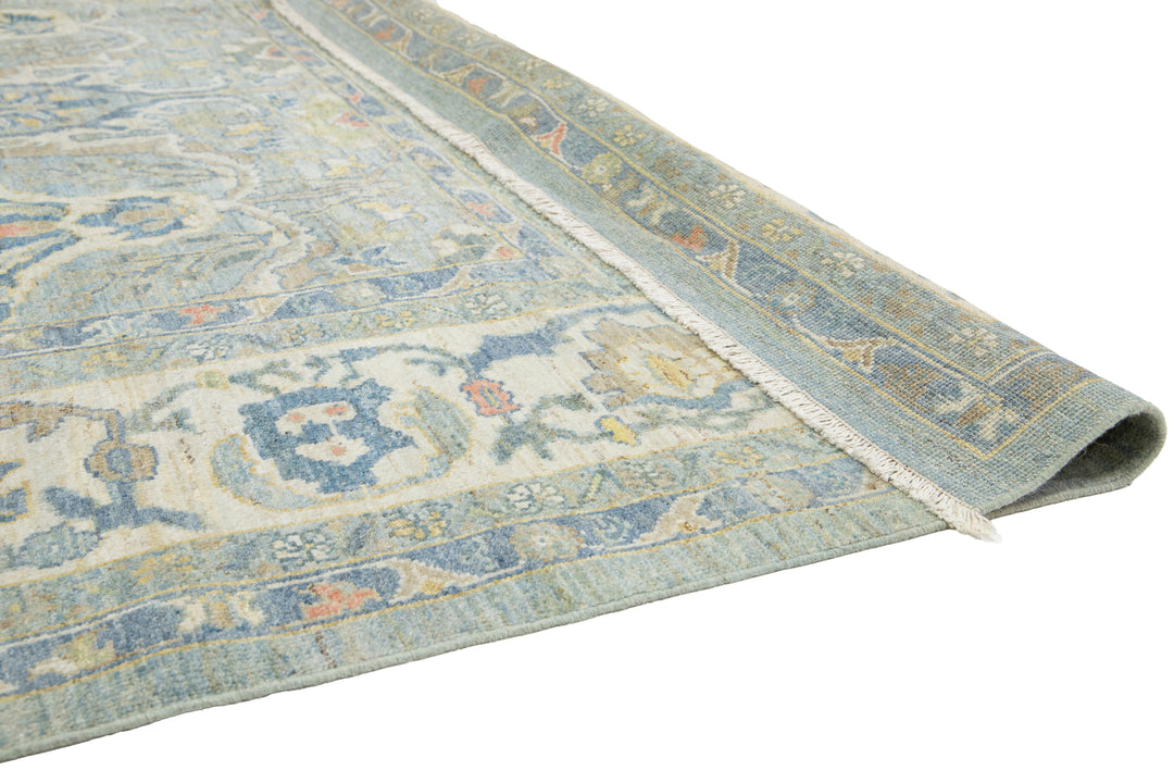 Modern Sultanabad Wool Rug 13 X 17