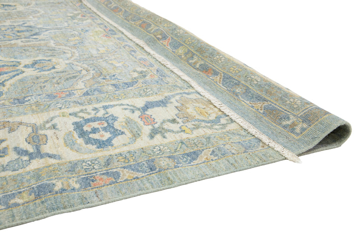 Modern Sultanabad Wool Rug 13 X 17