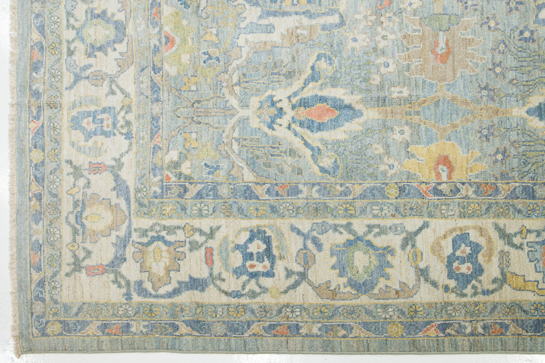 Modern Sultanabad Wool Rug 13 X 17