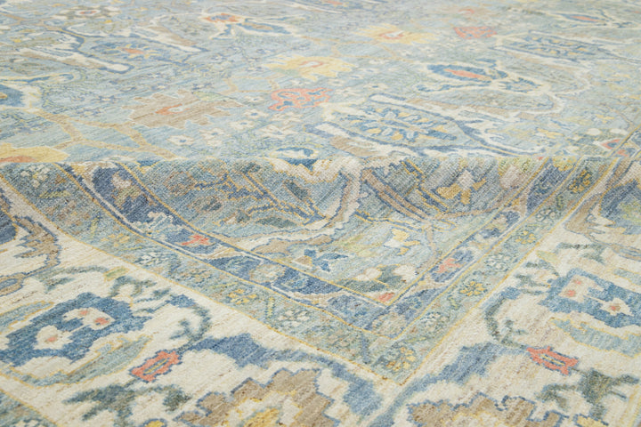 Modern Sultanabad Wool Rug 13 X 17