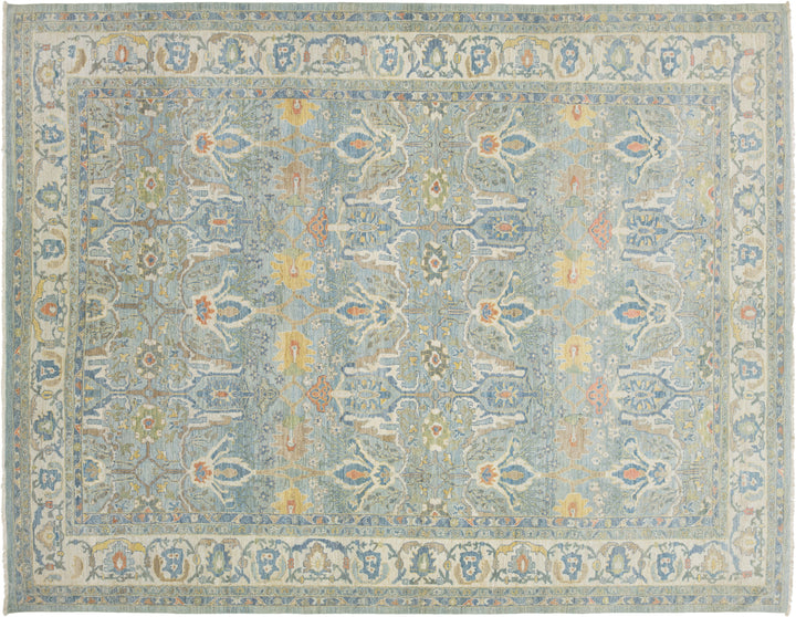 Modern Sultanabad Wool Rug 13 X 17