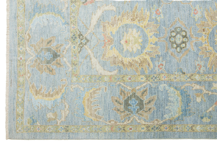 Modern Sultanabad Wool Rug 10 X 11