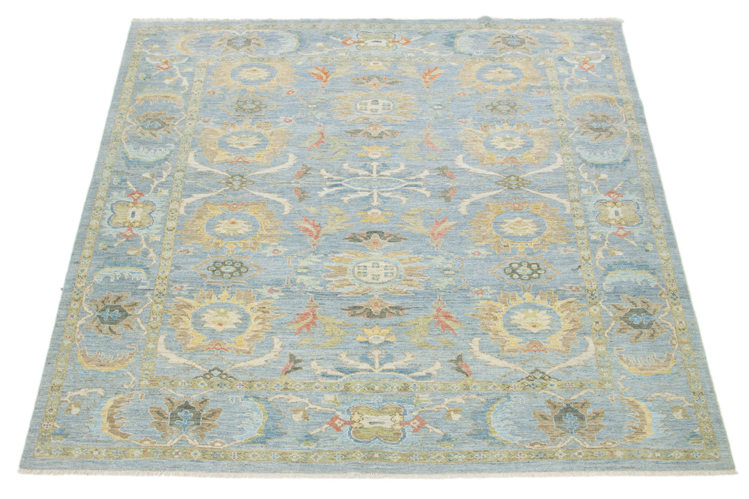 Modern Sultanabad Wool Rug 10 X 11