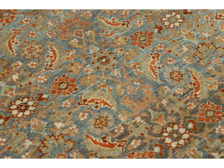 Antique Malayer Wool Runner 3 X 14