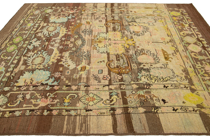 Modern Revival Wool Rug 8 X 10