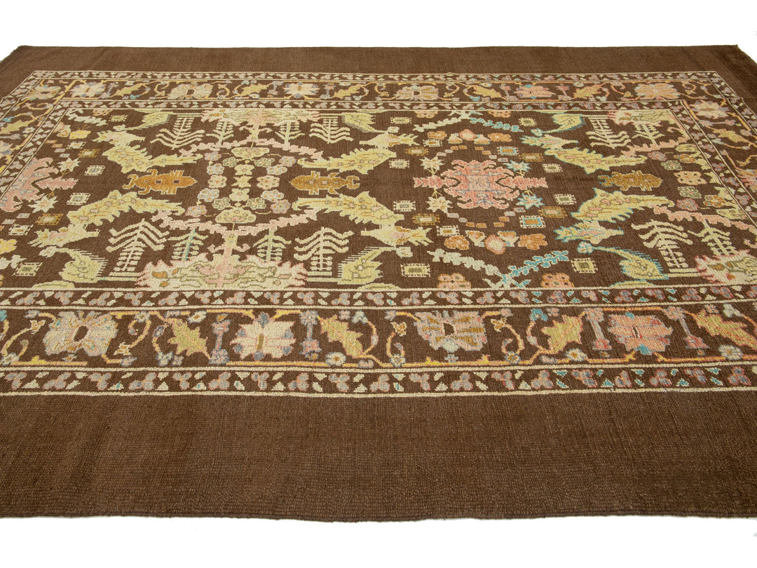 Modern Revival Wool Rug 8 X 13