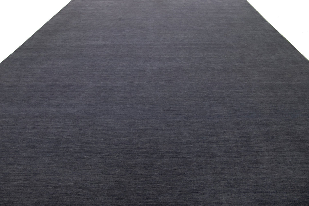 Modern Gabbeh Wool Rug 12 X 15
