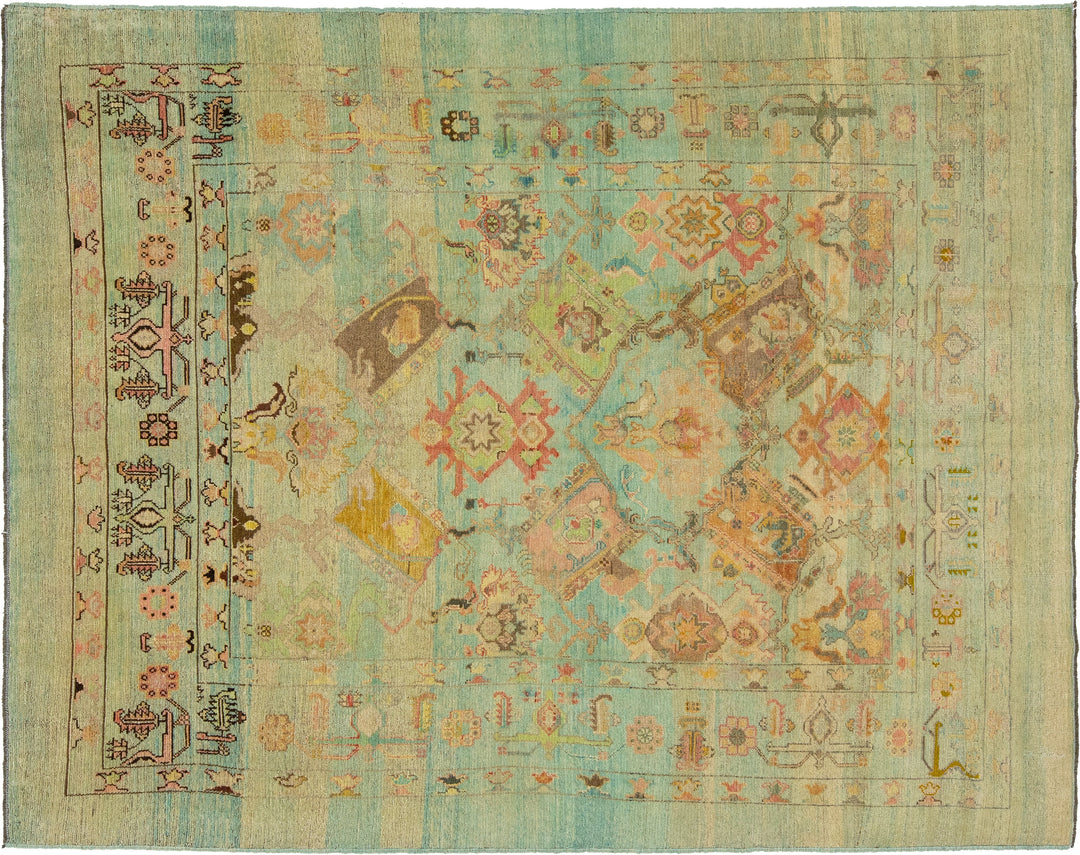 Modern Revival Wool Rug 8 X 10