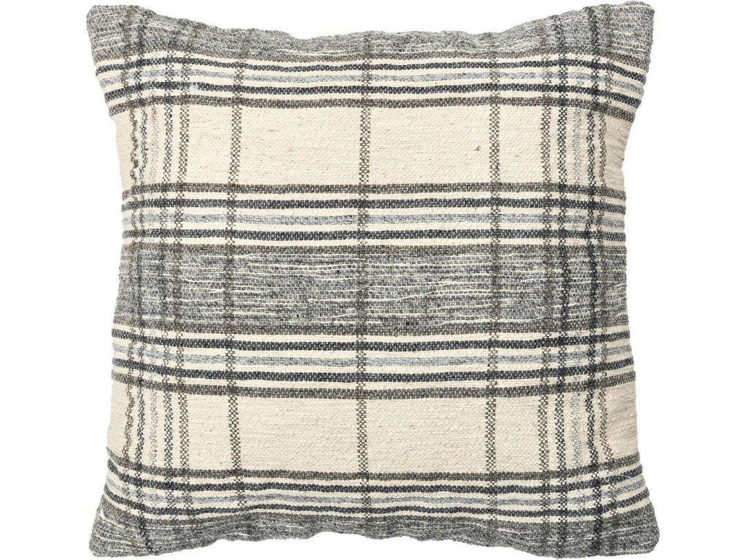 Modern Wool and Cotton Pillow