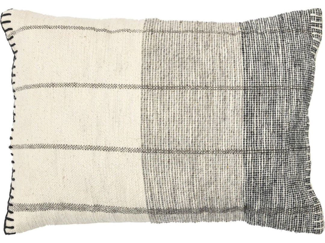 Modern Wool and Cotton Pillow