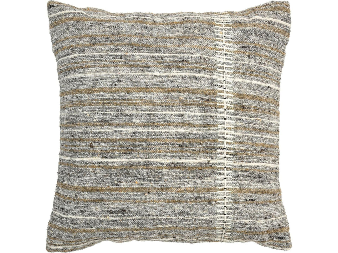 Modern Wool and Cotton Pillow