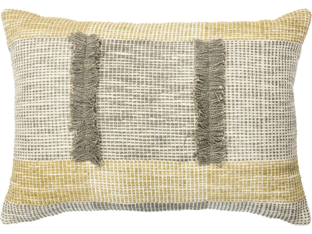 Modern Wool and Cotton Pillow