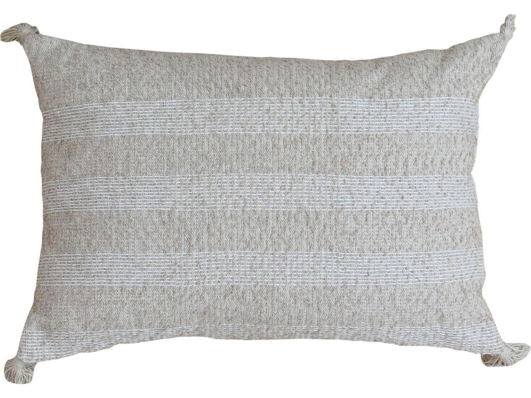 Modern Wool and Cotton Pillow
