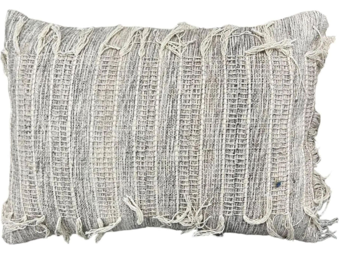 Modern Wool and Cotton Pillow
