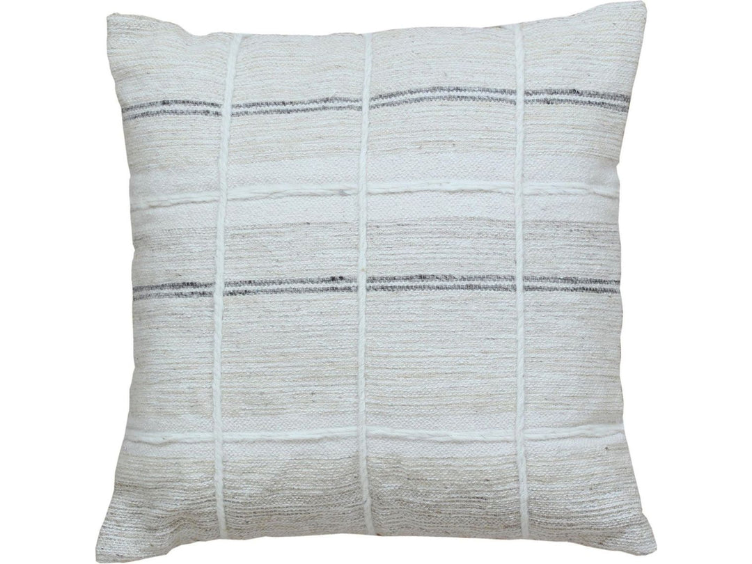 Modern Wool and Cotton Pillow