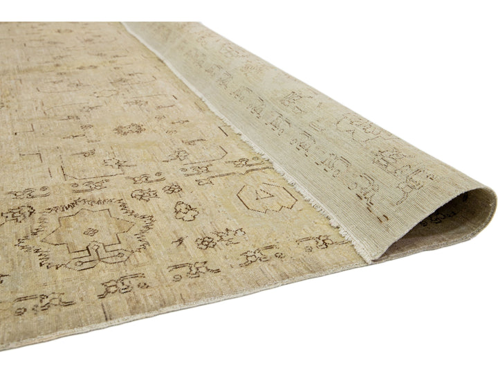 Modern Indian Wool Rug 8 X 10