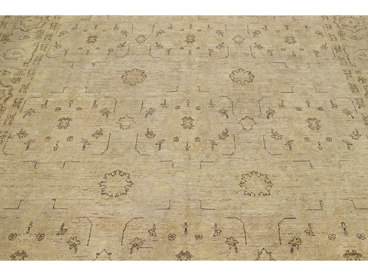Modern Indian Wool Rug 8 X 10