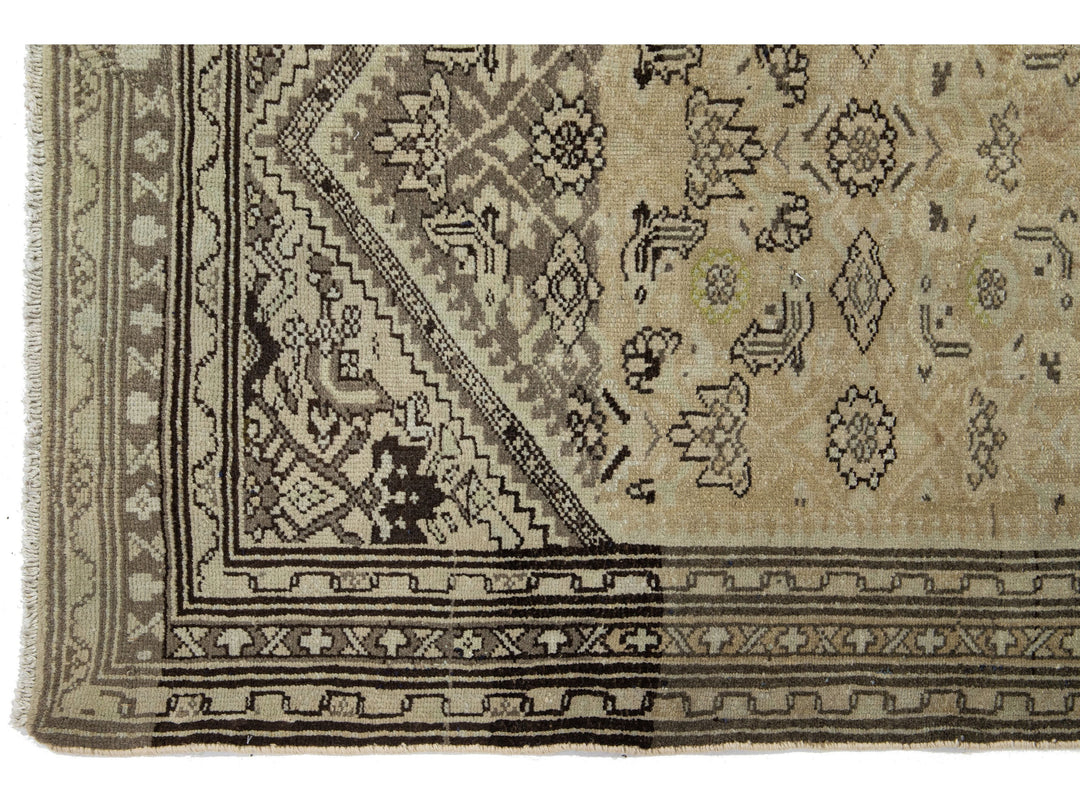 Antique Malayer Wool Runner 5 X 9