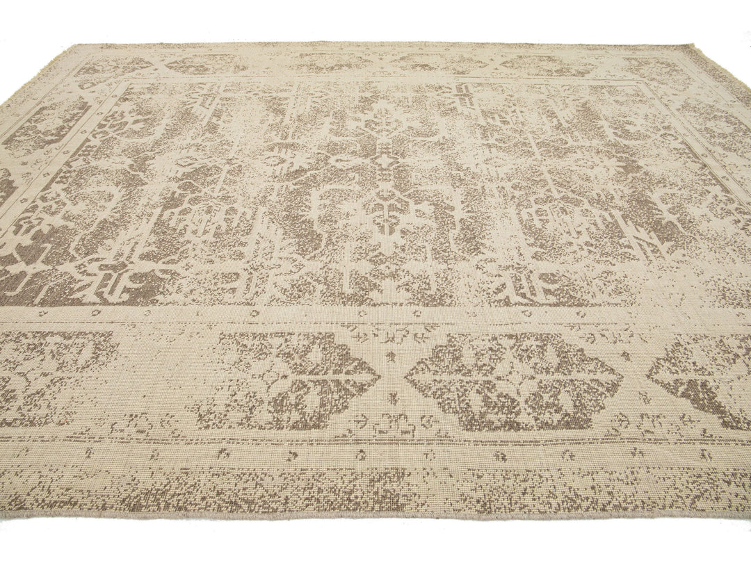 Modern Contemporary Wool Rug 9 X 13