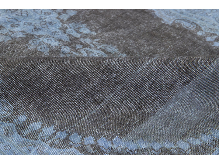 Vintage Overdyed Wool Rug 4 X 7