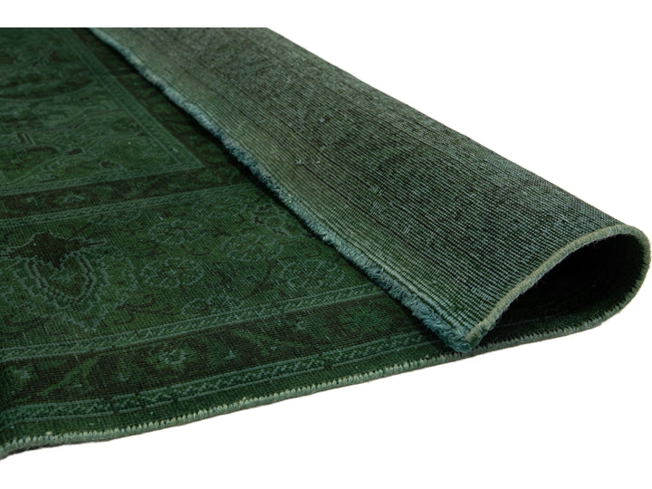 Vintage Overdyed Wool Rug 10 X 16