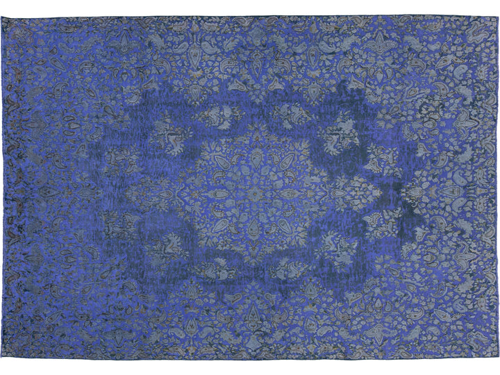 Antique Overdyed Wool Rug 10 X 14