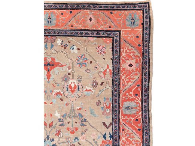 Contemporary Persian Mahal Rug 13 X 18