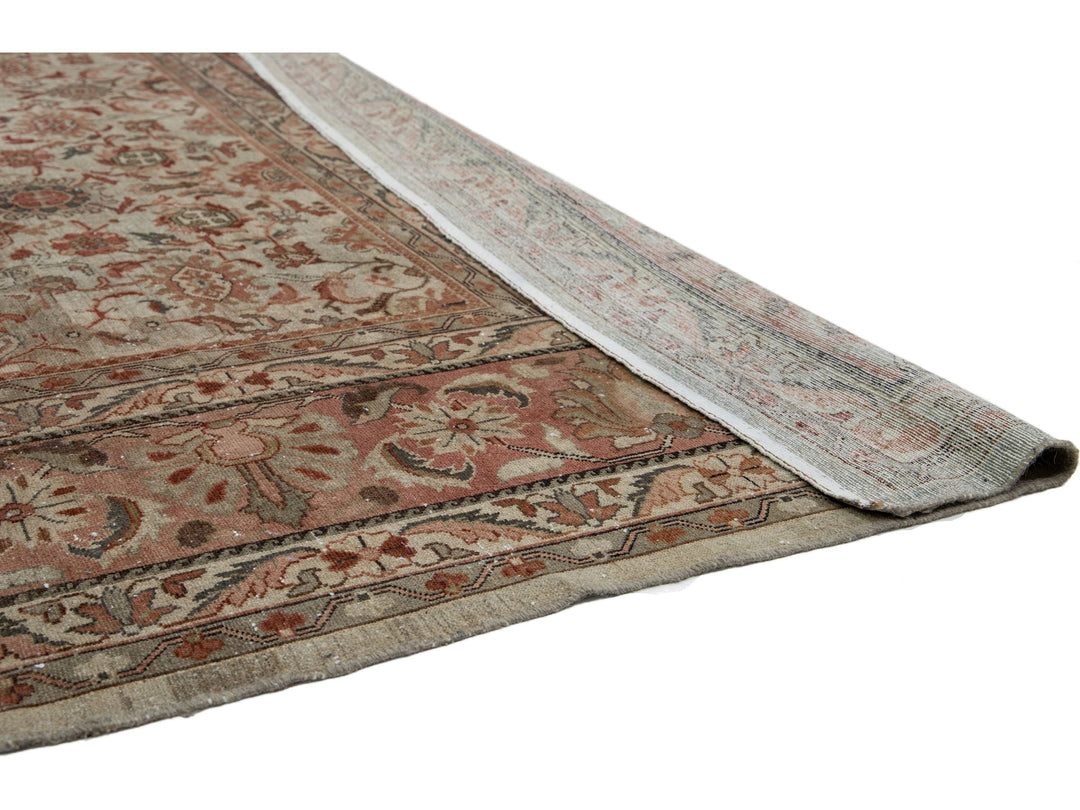 Antique Malayer Wool Rug 12 X 17