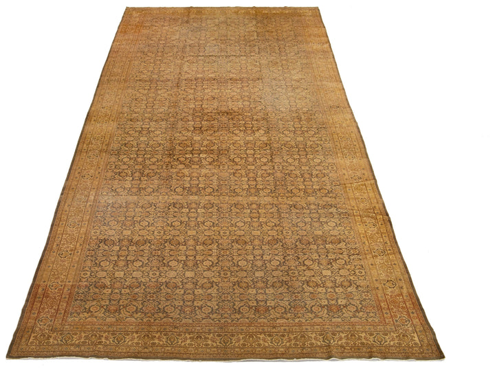Antique Indian Agra Wool Rug 9 X 19