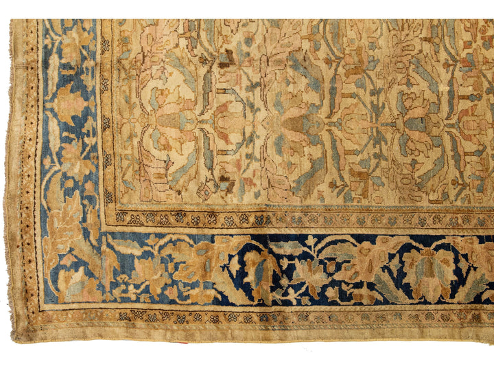 Antique Persian Malayer Wool Rug 11 x 18