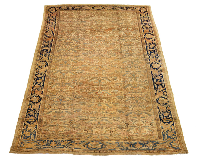 Antique Persian Malayer Wool Rug 11 x 18