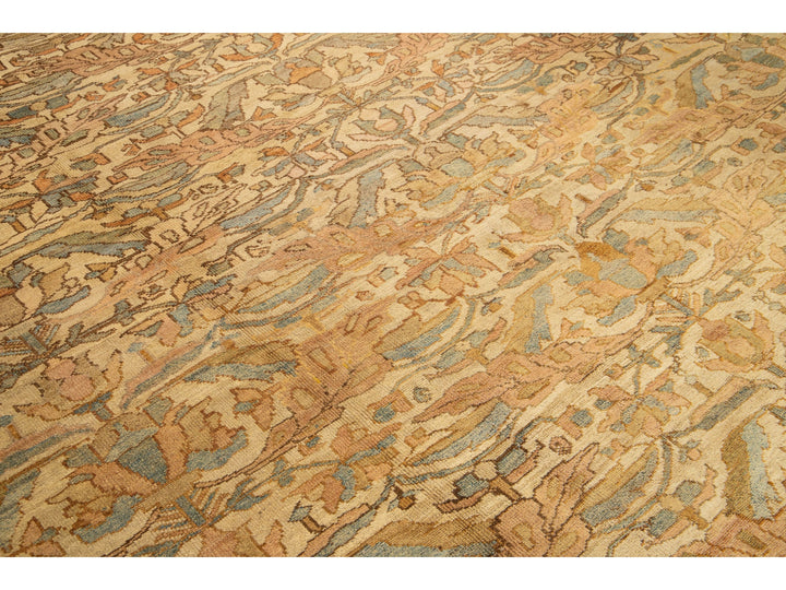 Antique Persian Malayer Wool Rug 11 x 18