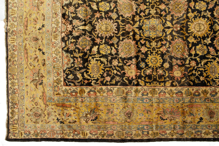 Antique Persian Malayer Wool Rug 12 X 17