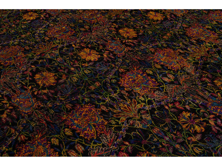 Modern Sari Silk Rug 9 X 12