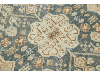 Antique Shiraz Wool Rug 4 X 7