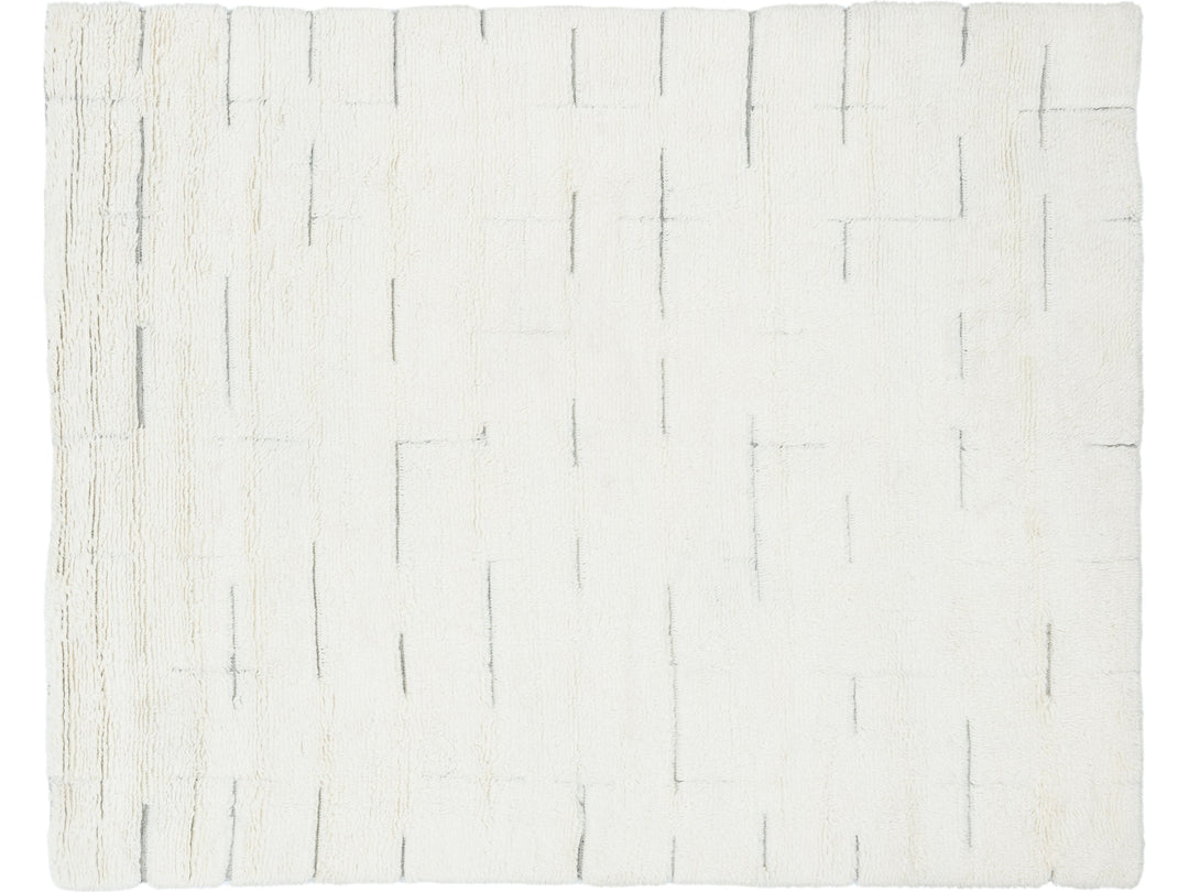 Modern Safi Collection Wool Rug 8 X 10