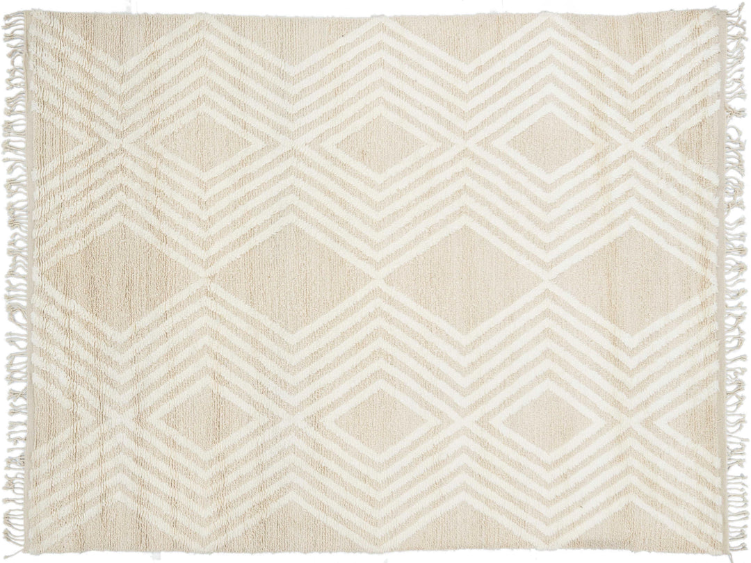 Modern Safi Collection Wool Rug 9 X 12