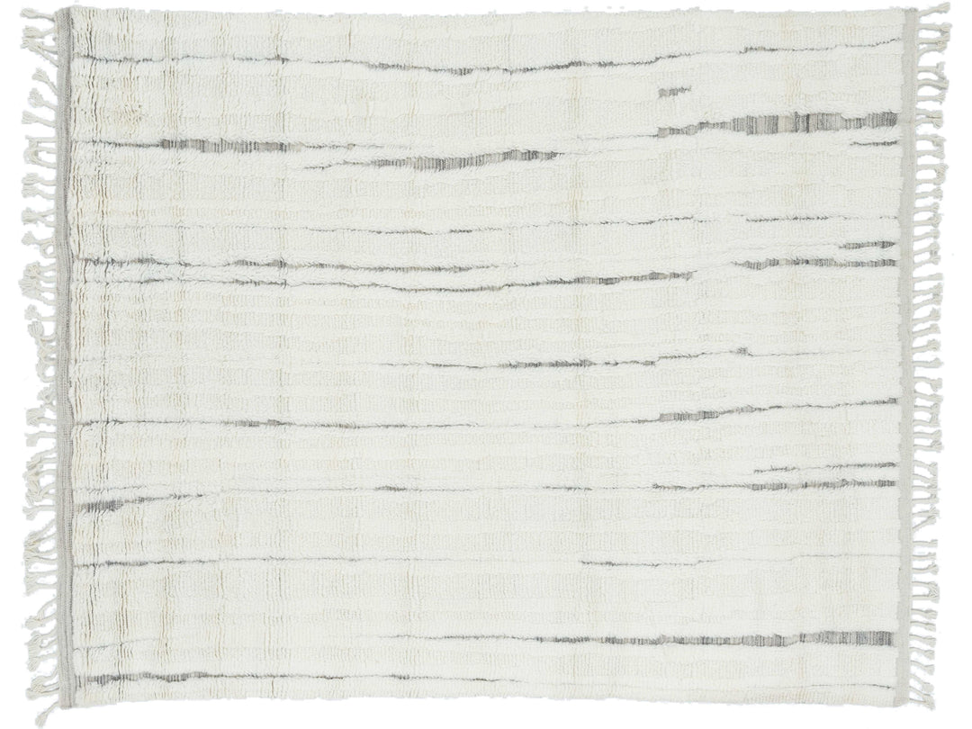 Modern Safi Collection Wool Rug 8 X 10