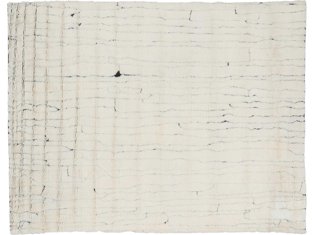 Modern Safi Collection Wool Rug 9 X 12