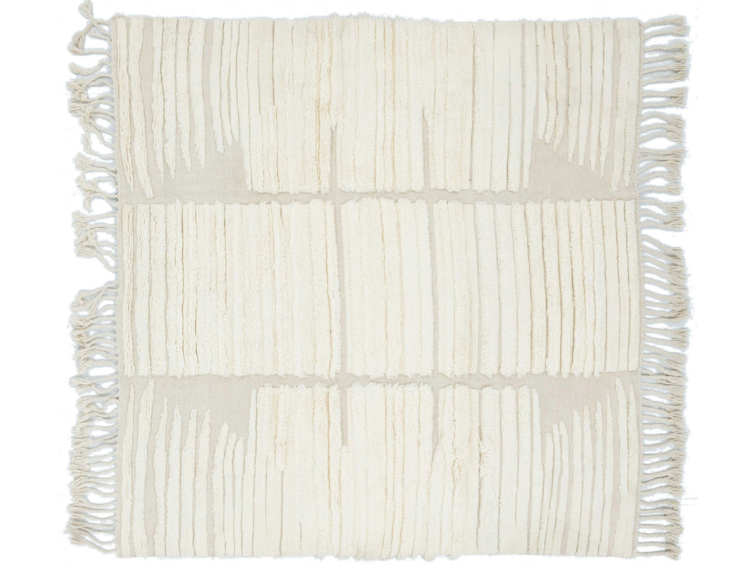 Modern Safi Collection Wool Rug 8 X 10