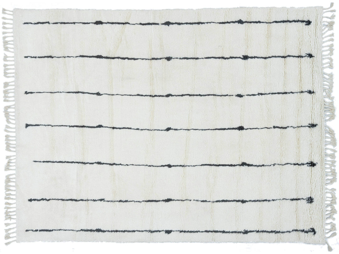 Modern Safi Collection Wool Rug 9 X 12