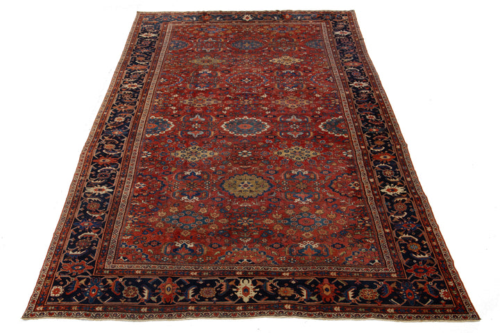 Antique Persian Sultanabad Wool Rug 11 X 20