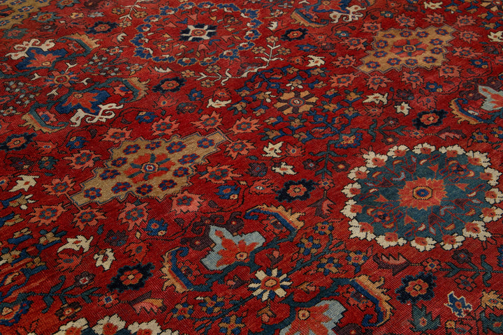 Antique Persian Sultanabad Wool Rug 11 X 20