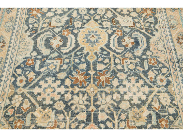 Antique Malayer Wool Rug 4 X 5