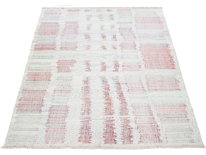 Modern Kilim Wool Rug 10 X 13